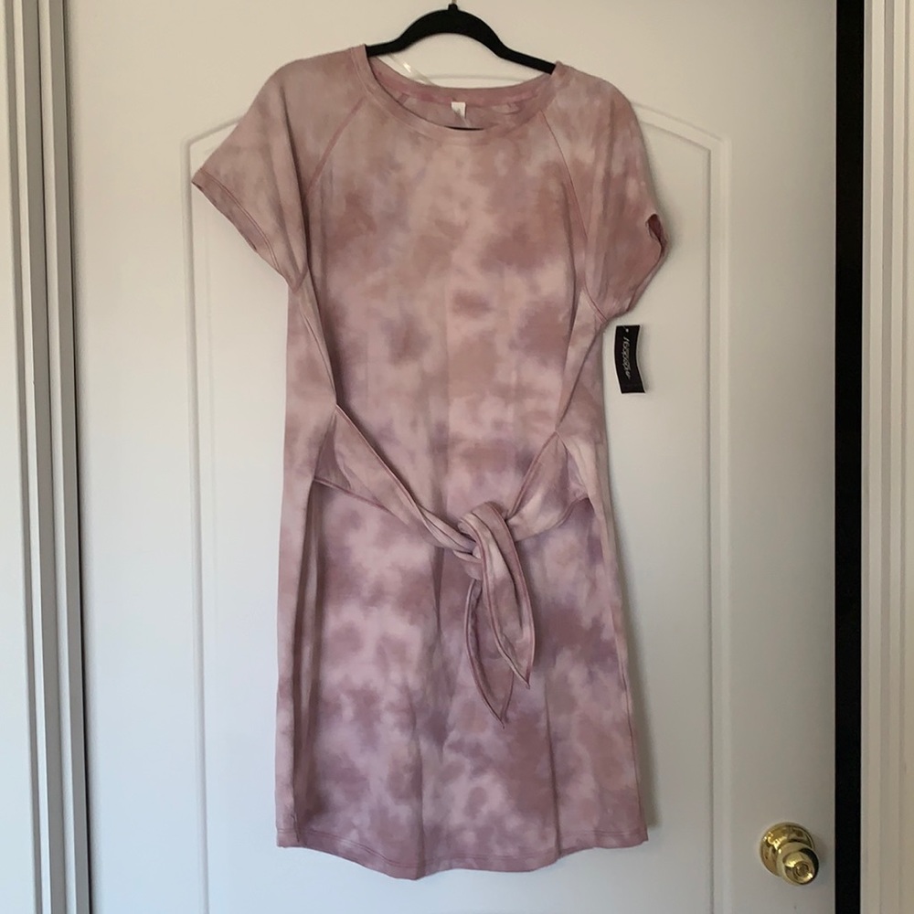 NWT Athleisure Dress, Pink and Purple Ideology Dress, Size XL